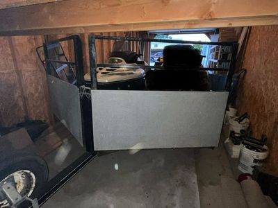 Snowmobile and Trailer