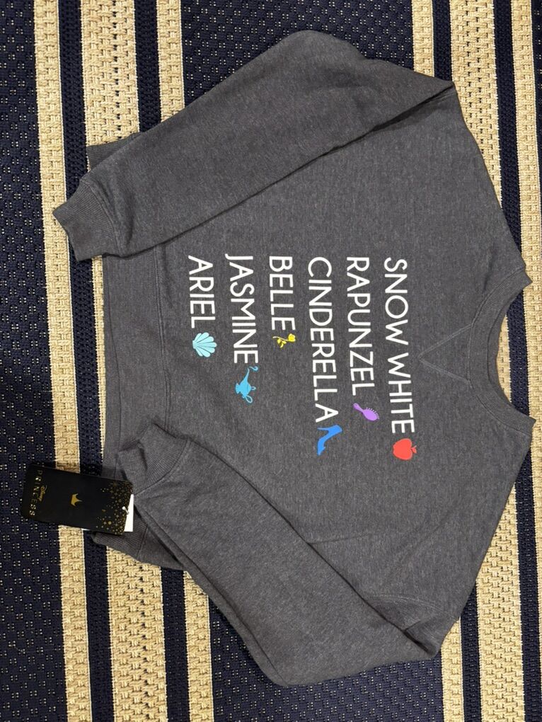Disney Princess Sweatshirt NEW