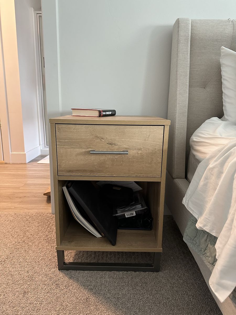 Nightstand and Dresser Set