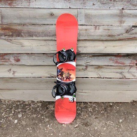 Kids 138 cm Morrow Generation Snowboard Bindings