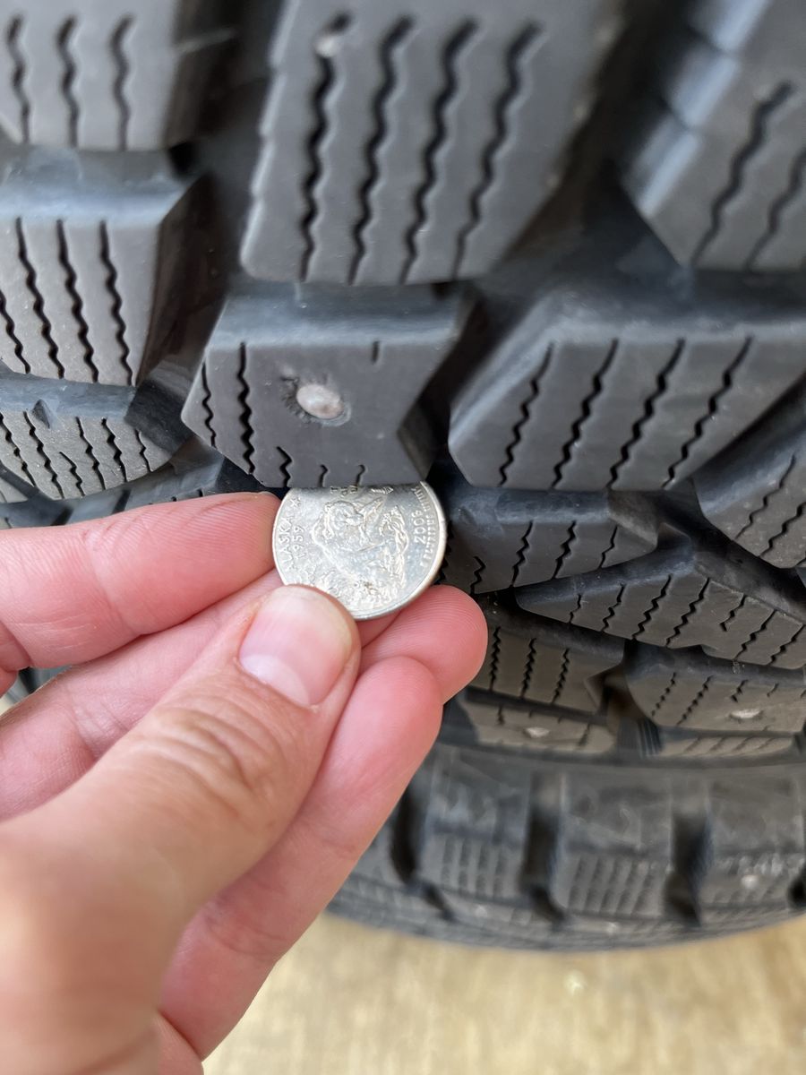 Studded Snow Tires On Rims