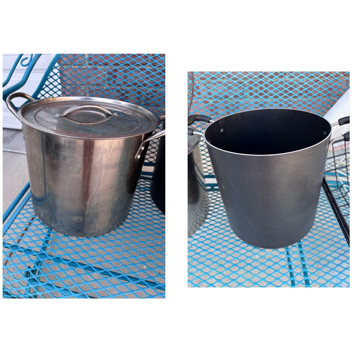 Two 12 quart stock pots $25/both