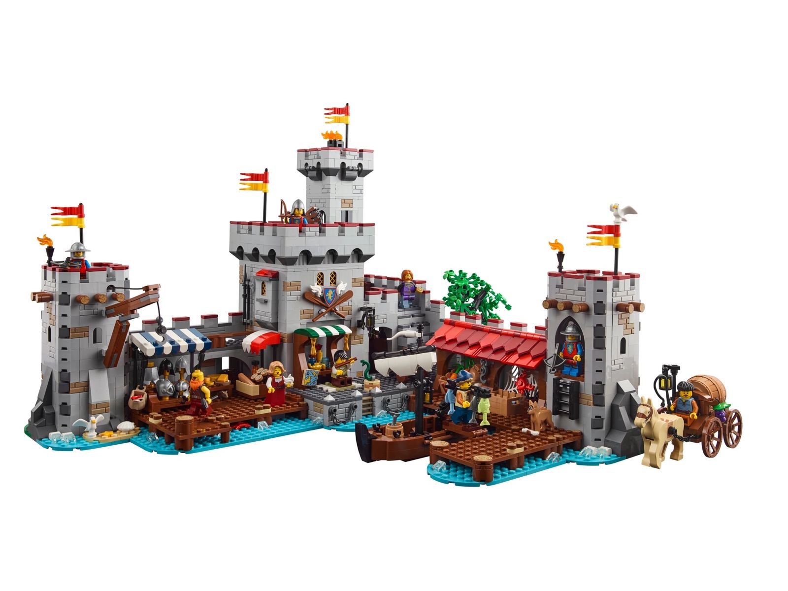 LEGO BrickLink Set Seaside Market 