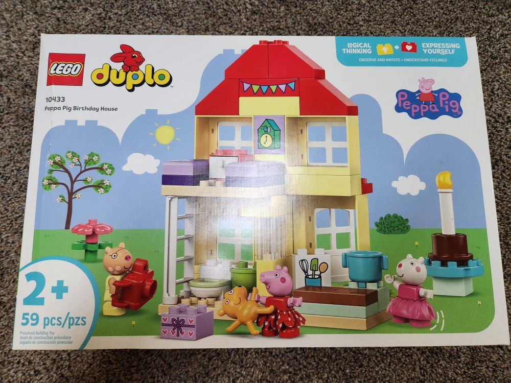 2 Sets of Duplo Peppa Pig New