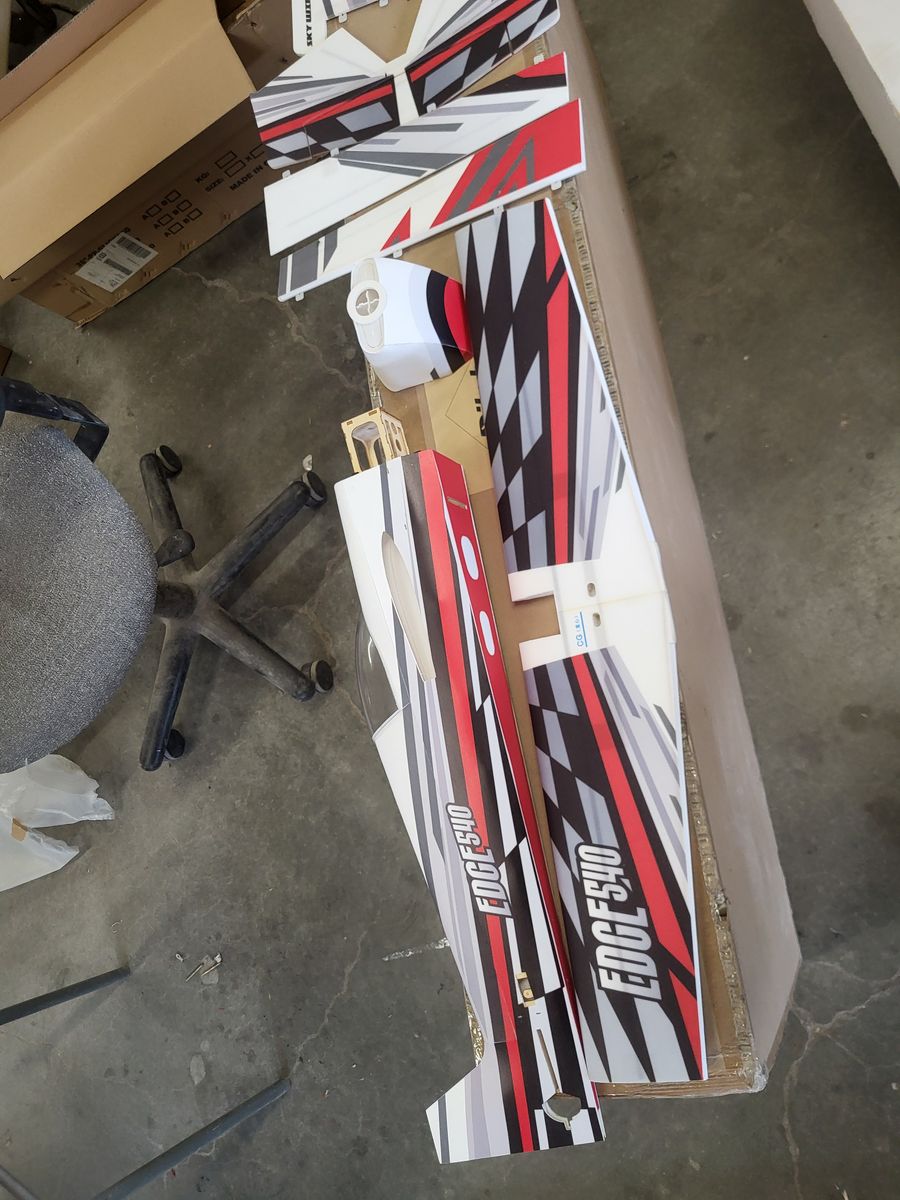 38" Skywing Edge 540 foam ARF