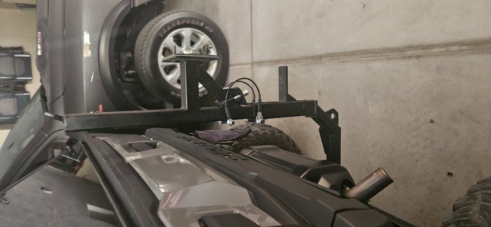 side x side spare tire carrier