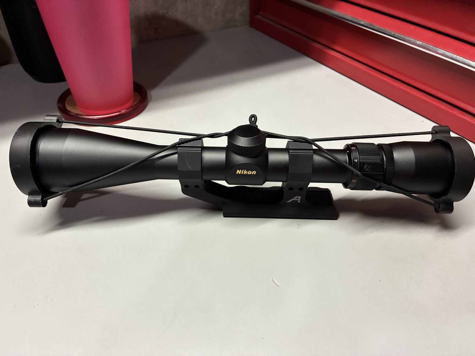 Nikon Rifle Scope with Aero Precision Mount & Lens Covers
