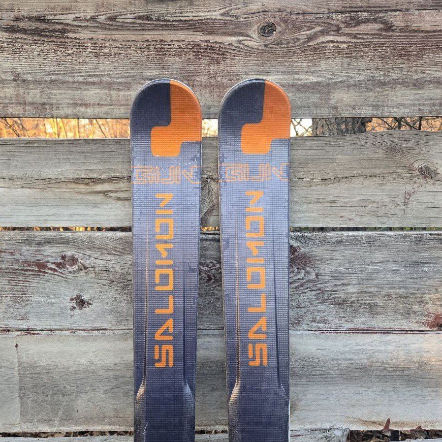 185 cm Mens Salomon 1080 Gun Skis Tyrolia Bindings