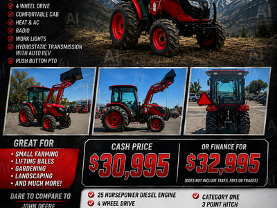 TYM T3025 Tractor and Loader