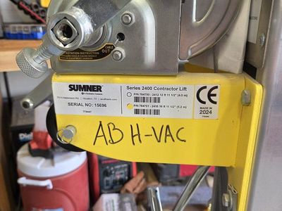 Sumner 2416 lift HVAC Sheet Metal