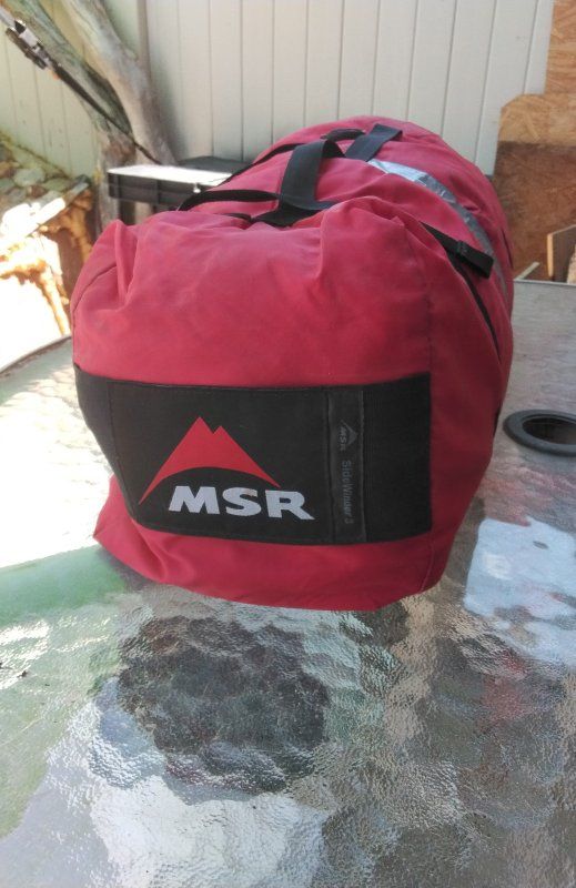 MSR Sidewinder 3 , 3 season Backpacking Tent Camping, Hiking, and Travel