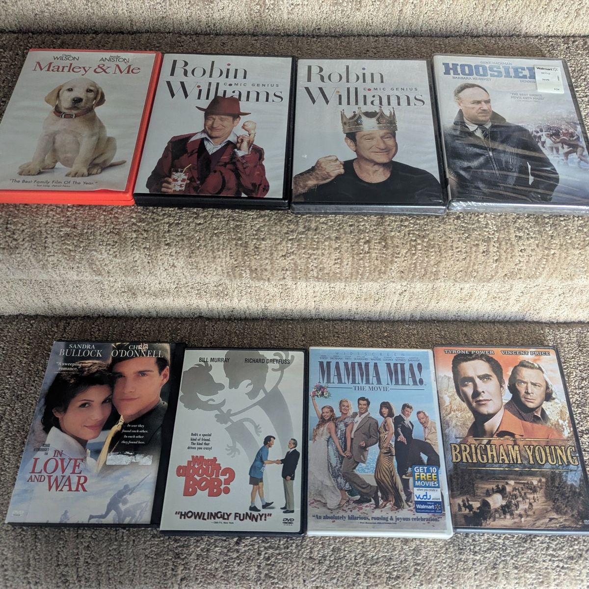 DVDs - $3 each - new and used