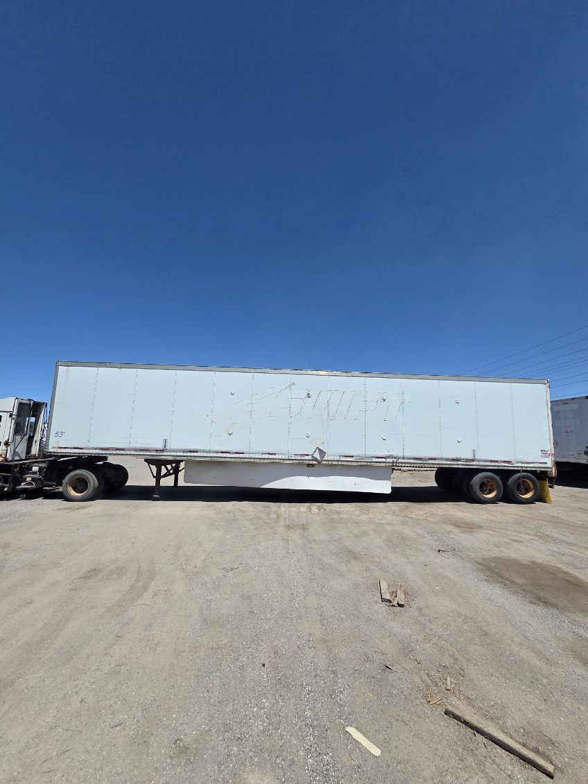 2000 WABASH DURAPLATE 53' DRY VAN TRAILER - GREAT FOR STORAGE -