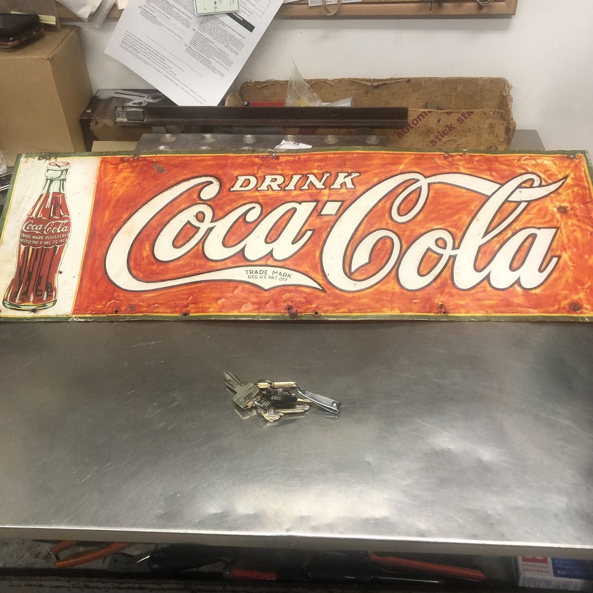 Antique Coke signs