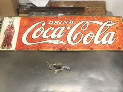 Antique Coke signs
