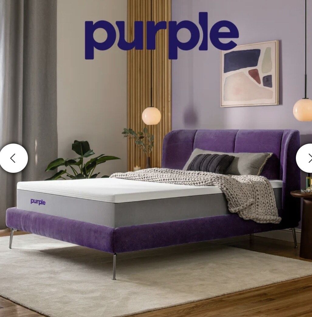 Like NEW! Purple Mattress (King) - RETAILS FOR $1,500 - FREE DELIVERY!!