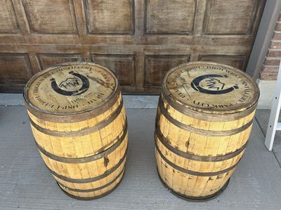 Whiskey barrels