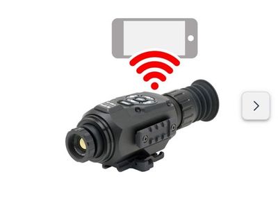 ATN ThOR HD Smart Thermal Rifle Scope 384x288 2-8x 25mm Matte Black