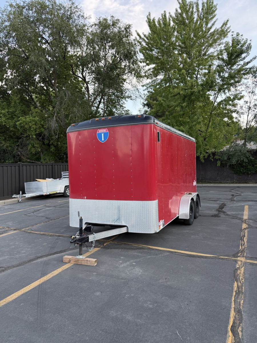 2022 Interstate Loadrunner 7x14 enclosed trailer 7,000 lb