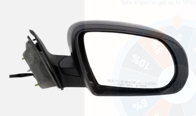 2014-2018 Jeep Cherokee C Whitney Passenger Side Mirror, Power Adjust, Non-Heated, Manual Folding