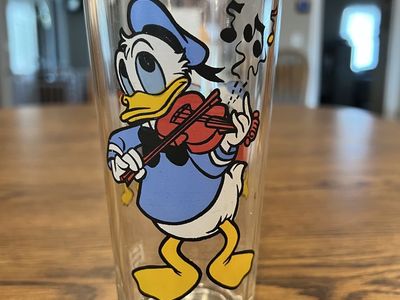 Vintage 1978 Pepsi Collector Series Disney Donald Duck & Nephews 16-ounce Glass