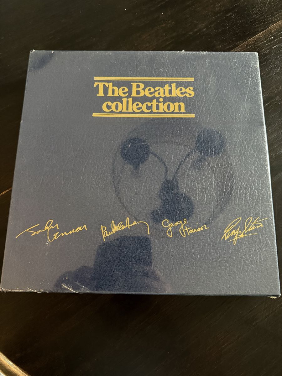 The Beatles blue box vinyls