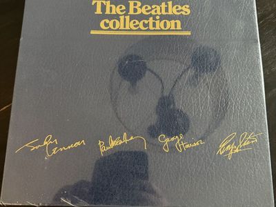 The Beatles blue box vinyls