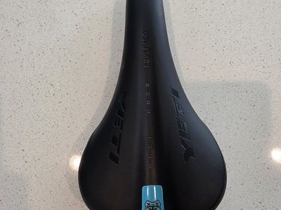 Yeti WTB Silverado Race Saddle - Black / Turquoise Mountain Bike Seat