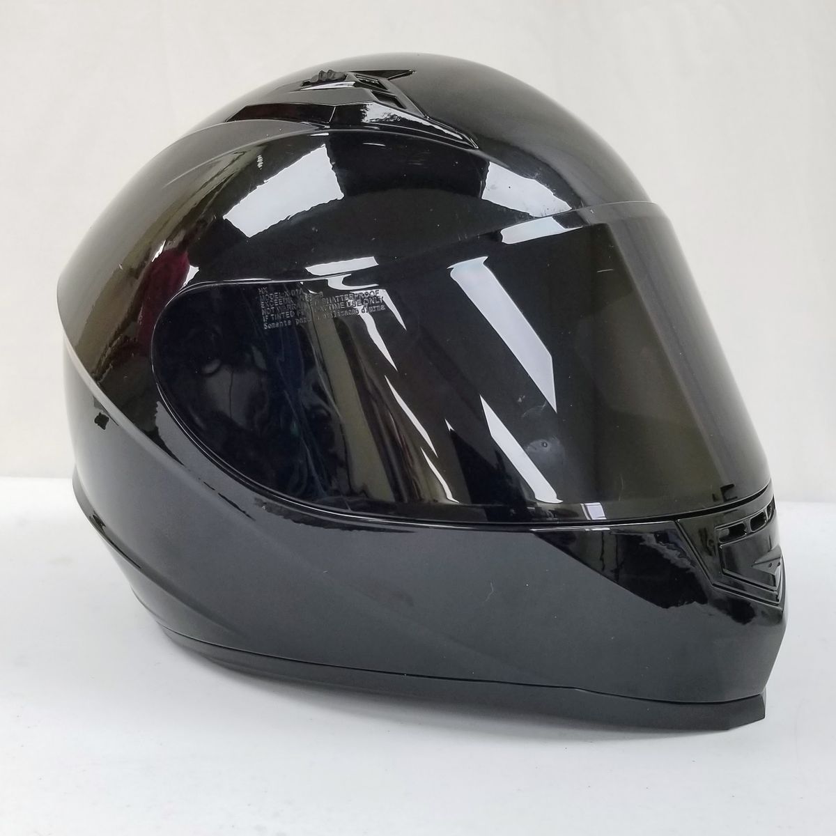 GLX G11 Glossy Black Helmet Size XL (GLX G11)