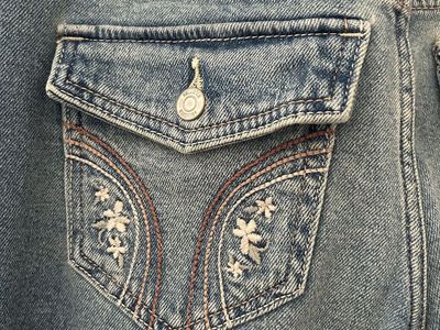Hollister Low Rise Boot-cut Jeans