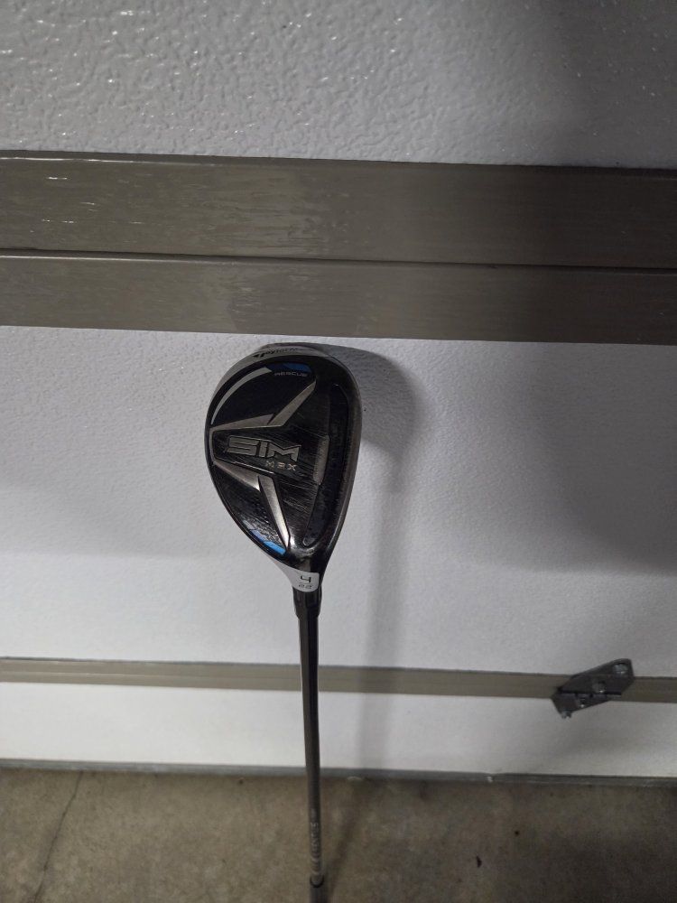 TaylorMade SIM Max Rescue 4 Hybrid 22 Degree Fujikura Ventus 7-S