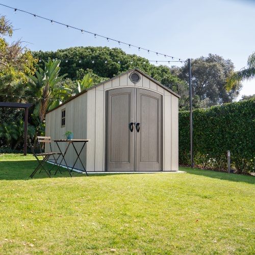 Lifetime 8x17.5 Outdoor Storage Shed