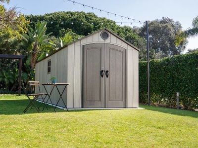 Lifetime 8x17.5 Outdoor Storage Shed