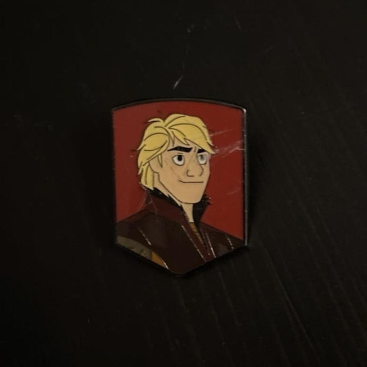 Disney Frozen Kristoff Pin, Red/Brown