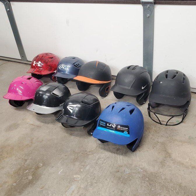 Baseball and Softball Batting Helmets