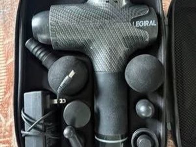 Legiral Percussion Massage Gun with 6 Heads & Charger - Deep Tissue, Muscle Recovery