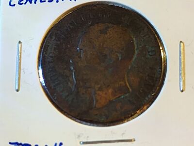 1866N Italy 10 Centesimi