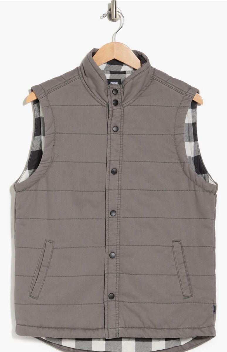 Union Quilted Twill Vest