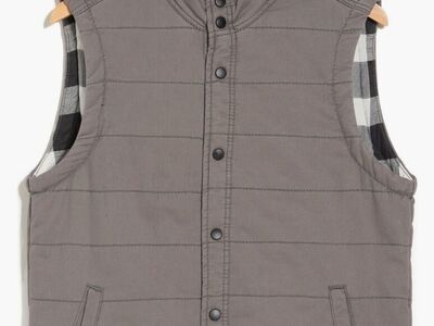 Union Quilted Twill Vest