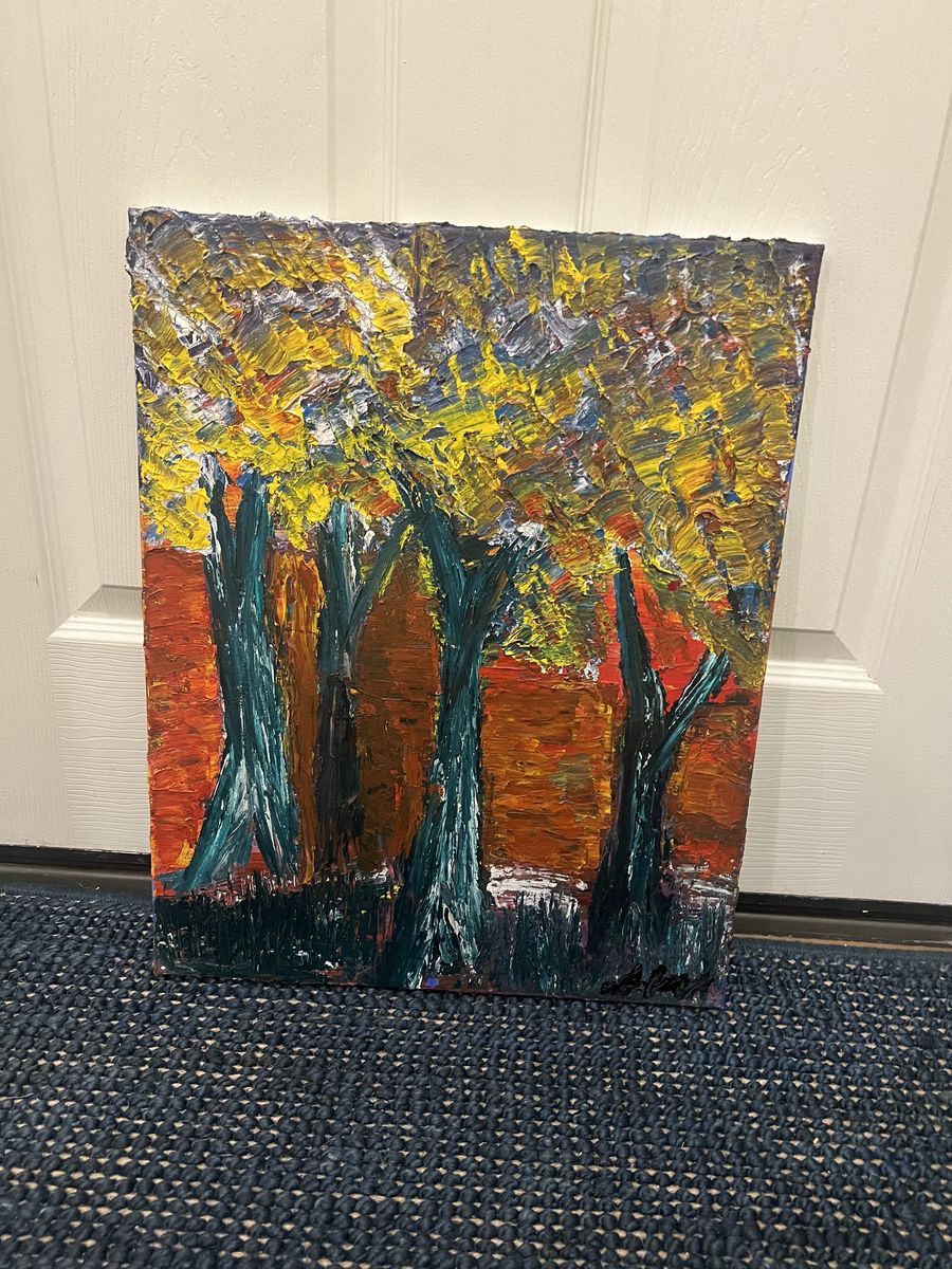Beautiful landscape painting.