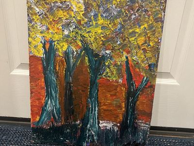 Beautiful landscape painting.