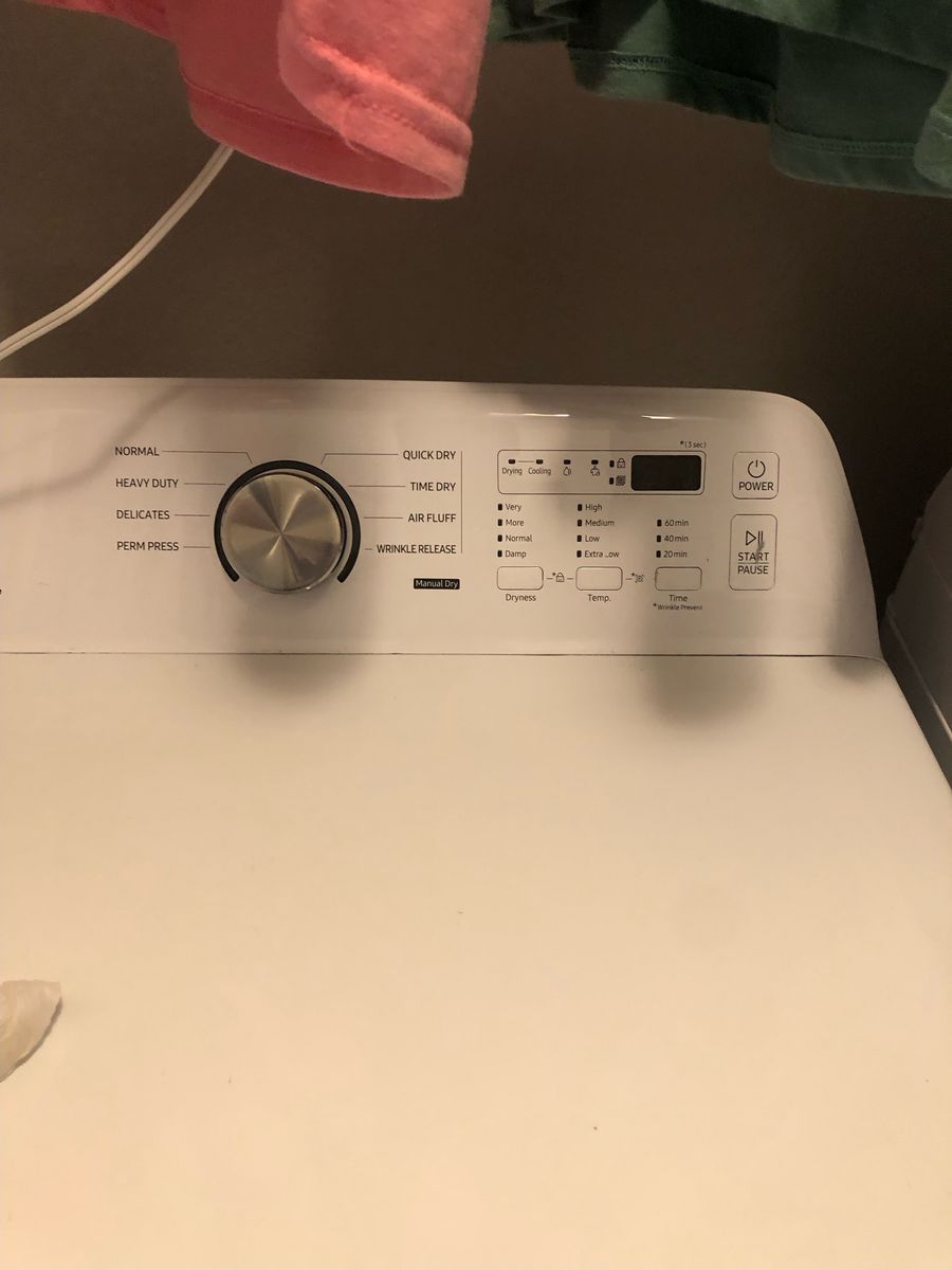 Samsung washer & dryer