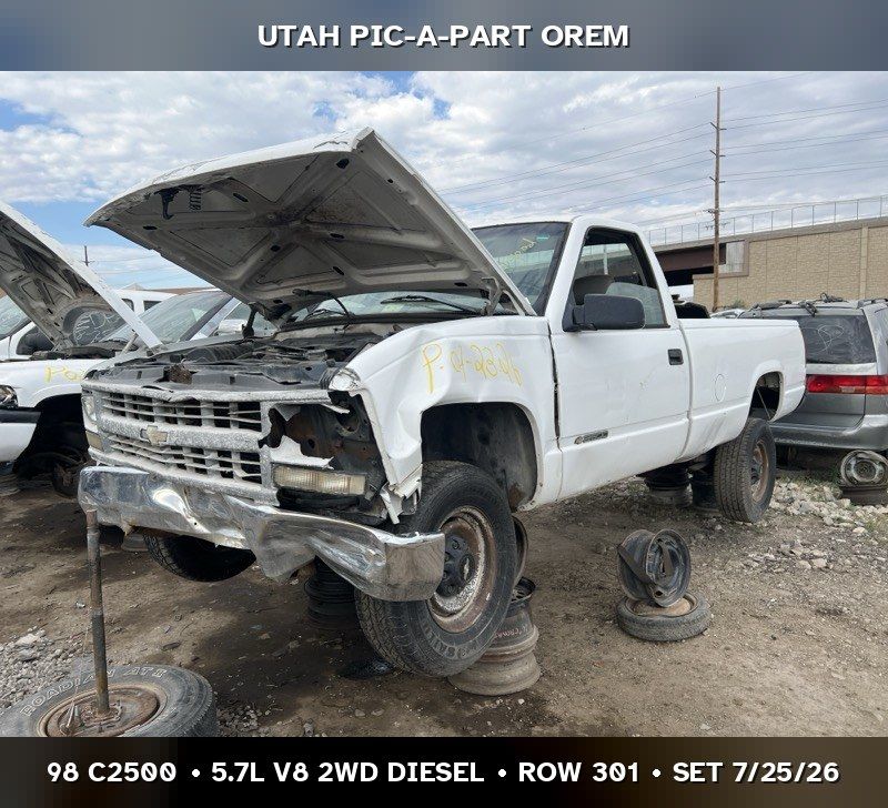 1998 Chevrolet C2500 Parts - UTPAP Orem