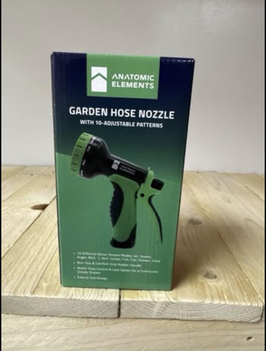 Garden hose nozzle
