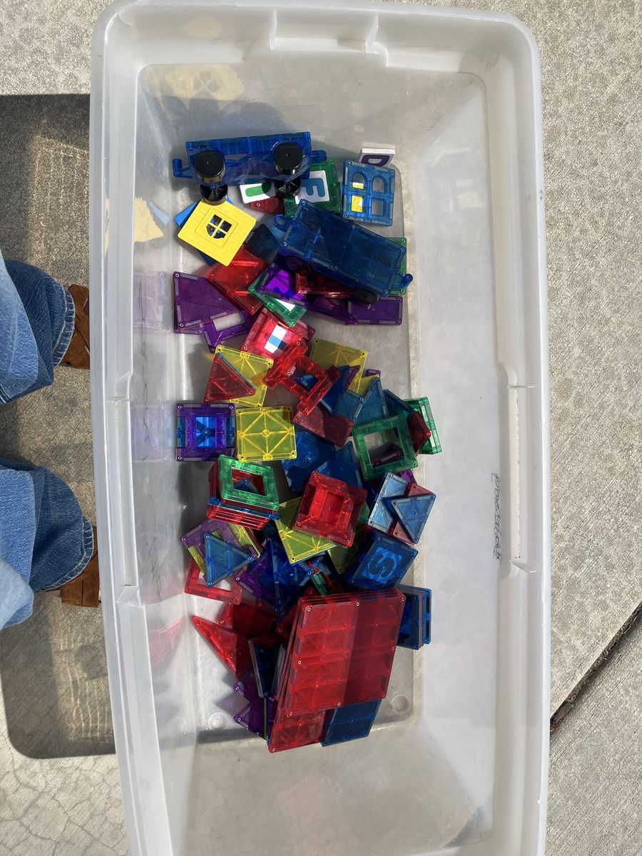 Magnetic Building Tiles Set magnatiles 