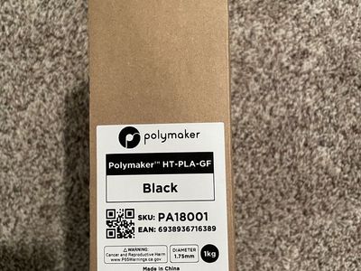 Polymaker 3D filament, Black, HT-PLA-GR