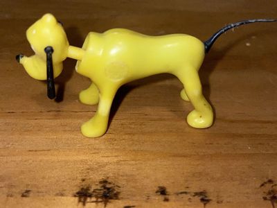 Vintage Pluto Figurine