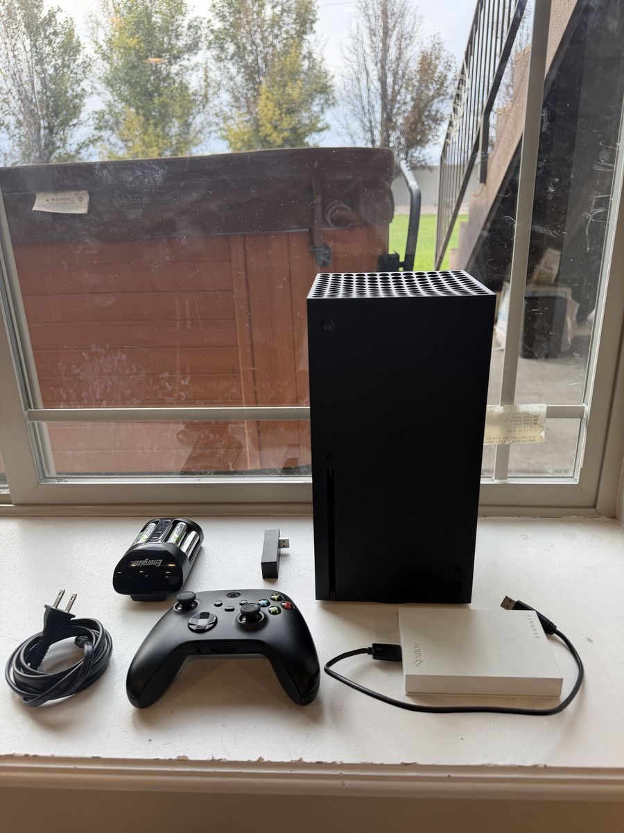 Microsoft Xbox Series X Console with Controller, External Storage and Accessories