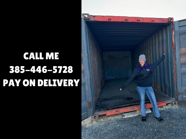 Local Utah Company - 20ft and 40ft containers - PAY 100% UPON DELIVERY