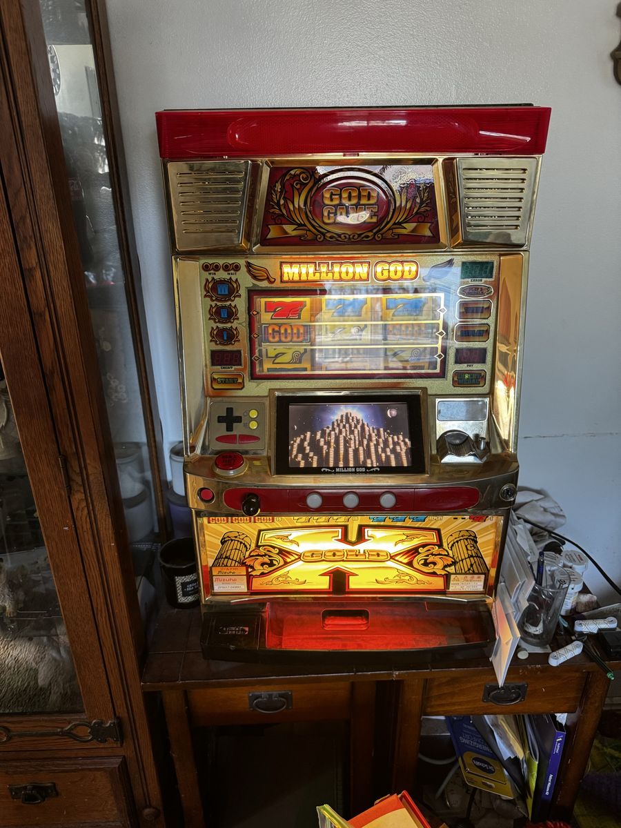 Million God Pachislo Slot Machine - Japanese Arcade Game - Fully Functional, Great Condition
